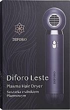 Kup Suszarka do włosów z silnikiem plazmowym - Diforo Leste Violet Blue Finish