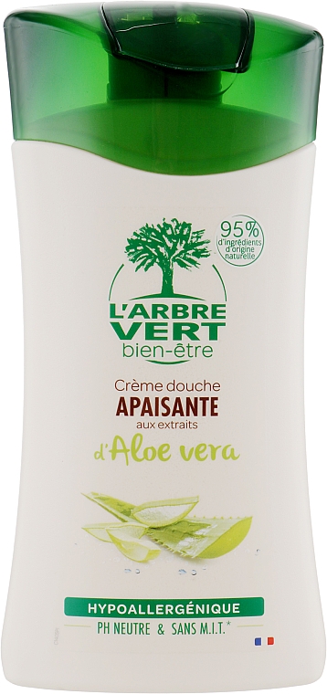 Kremowy żel pod prysznic Aloe vera - L'Arbre Vert Cream Shower Gel