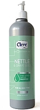 Szampon do włosów Pokrzywa i winogrona - Clere Nettle & Grape Seed Shampoo — Zdjęcie N1