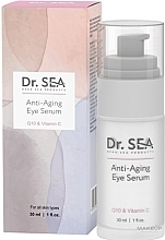 Serum pod oczy z Q10 i witaminą C - Dr. Sea Anti-Aging Eye Serum — Zdjęcie N1