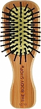 Kup Bambusowa szczotka do włosów - The Body Shop Mini Bamboo Paddle Hairbrush