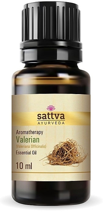 Olejek eteryczny z waleriany - Sattva Ayurveda Valerian Essential Oil — Zdjęcie N1