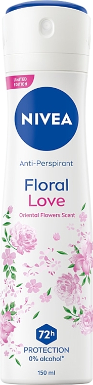 Antyperspirant w sprayu - NIVEA Anti-Perspirant Floral Love Limited Edition — Zdjęcie N1