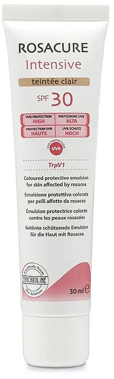 Barwiąca emulsja przeciwsłoneczna SPF30 - Cantabria Labs Rosacure Intensive Cremcolor SPF30 — Zdjęcie N2