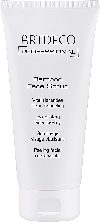 Bambusowy peeling do twarzy - Artdeco Professional Bamboo Face Scrub — Zdjęcie N1