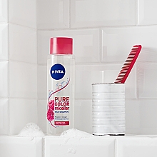 Szampon micelarny do włosów farbowanych i z pasemkami - NIVEA Pure Color Micellar Shampoo — Zdjęcie N3