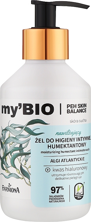 Żel do higieny intymnej Algi atlantyckie - Farmona My’Bio Peh Skin Balance — Zdjęcie N1