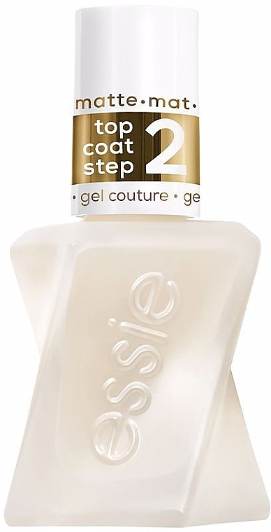Utrwalacz lakieru do paznokci - Essie Gel Couture Matte Top Coat — Zdjęcie N1