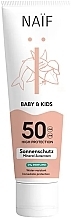 Ochrona przeciwsłoneczna dla niemowląt i dzieci - Naif Baby & Kids Sun Cream SPF50 0% Perfume — Zdjęcie N1