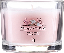Zestaw świec zapachowych Różowe piaski - Yankee Candle Pink Sands (candle/3x37g) — Zdjęcie N2