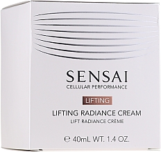 Krem liftingujący do twarzy - Sensai Cellular Performance Radiance Lifting Cream — Zdjęcie N2