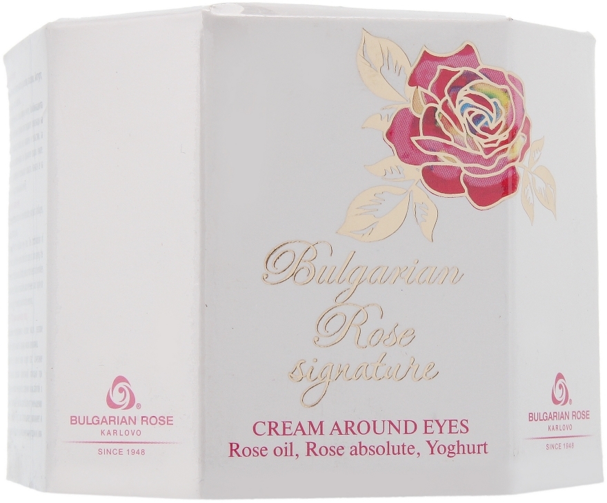 Krem pod oczy - Bulgarian Rose Signature Cream Around Eyes — Zdjęcie N3