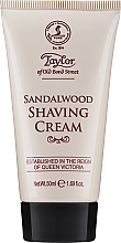 Kup Krem do golenia z drzewem sandałowym - Taylor Of Old Bond Street Sandalwood Luxury Shaving Cream (w tubie)