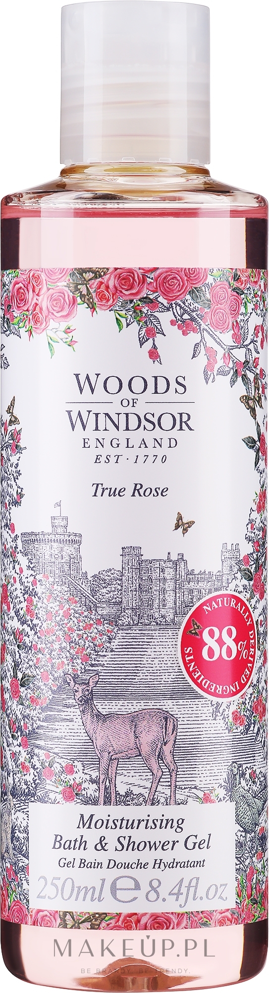 Woods of Windsor True Rose - Żel pod prysznic  — Zdjęcie 250 ml