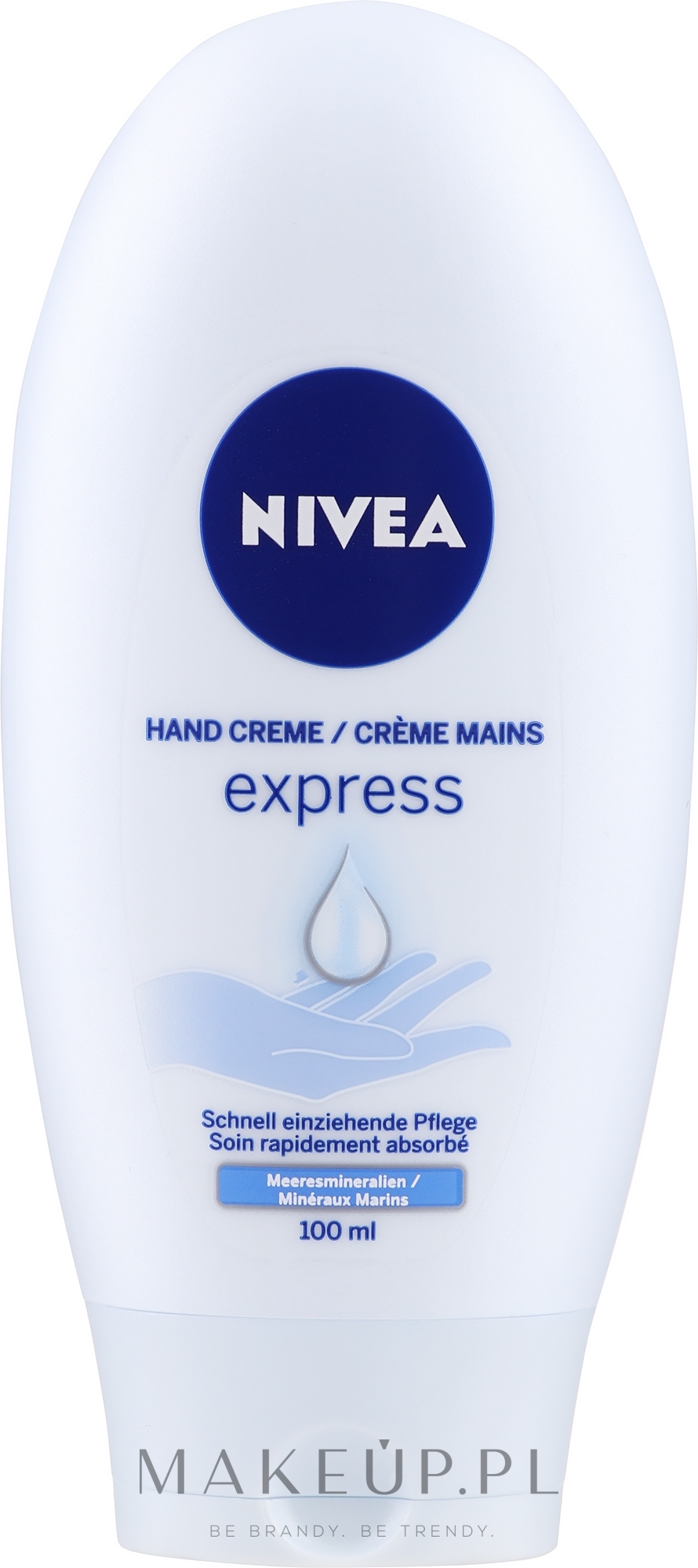 Krem do rąk z morskimi minerałami - NIVEA Express Care Hand Cream  — Zdjęcie 100 ml