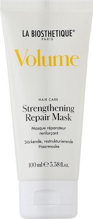 Maska zwiększająca objętość włosów - La Biosthetique Volume Strengthening Repair Mask — Zdjęcie N1