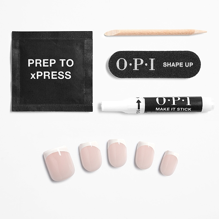 Zestaw sztucznych paznokci - OPI Xpress/On French Press — Zdjęcie N3