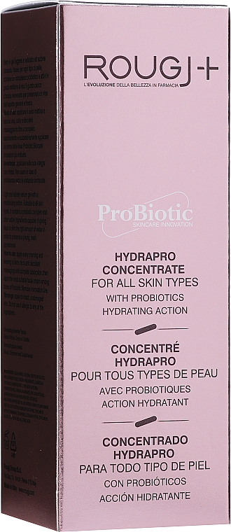 Nawilżający koncentrat do twarzy - Rougj+ ProBiotic Concentrato Hydrapro — Zdjęcie N1