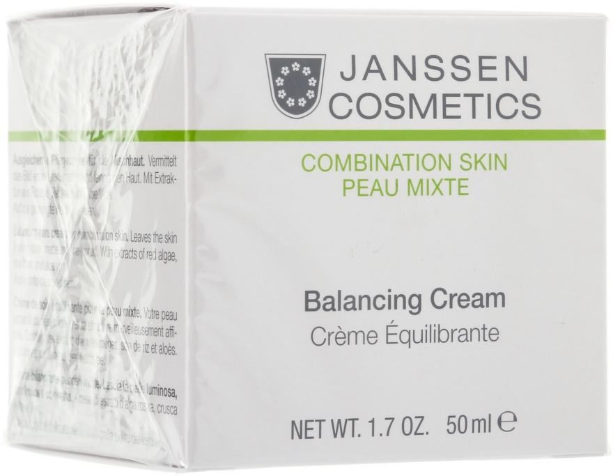 Krem normalizujący do twarzy - Janssen Cosmetics Balancing Cream — Zdjęcie N1