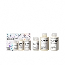 Zestaw - Olaplex Hello Healthy Hair Starter Kit (h/pr/50ml + sh/100ml + con/100ml) — Zdjęcie N2