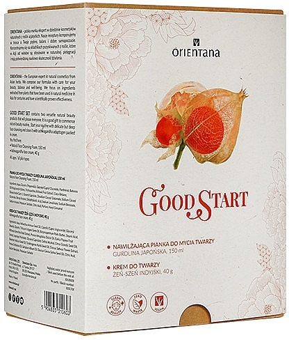 Zestaw - Orientana Good Start (f/cr/40g + f/foam/150ml) — Zdjęcie N2