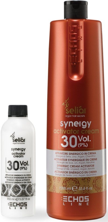 Kremowy oksydant - Echosline Seliar Synergic Cream Activator 30 vol (9%) — Zdjęcie N1