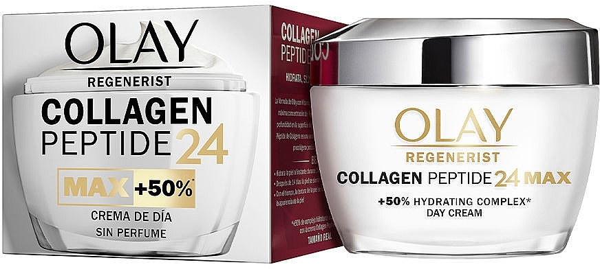 Krem do twarzy na dzień - Olay Regenerist Collagen Peptide24 Max Day Cream — Zdjęcie N1