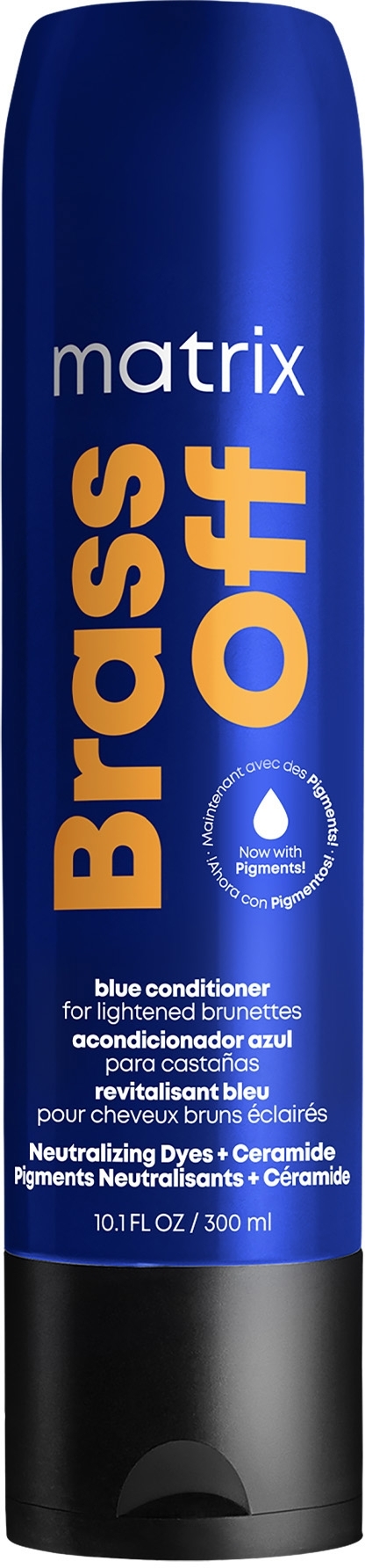 Odżywka do włosów Neutralizacja tonów miedzianych - Matrix Total Results Brass Off Blue Conditioner — Zdjęcie 300 ml