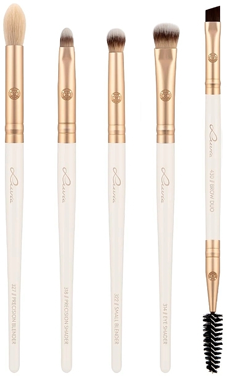 Zestaw pędzli do makijażu, 8 szt. - Luvia Cosmetics Prime Vegan Champagne Brush Set — Zdjęcie N3