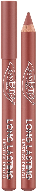Kredka do ust - PuroBio Cosmetics Long Lasting Lipstick Pencil Kingsize — Zdjęcie N1