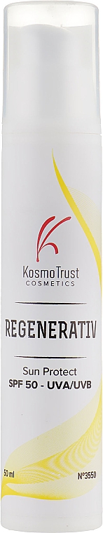 Krem przeciwzmarszczkowy SPF 50 - KosmoTrust Cosmetics Regenerativ — Zdjęcie N1