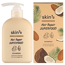 Kup Szampon do włosów, kokos i migdał - Skin79 Hair Repair Superfood Shampoo Coconut & Almond