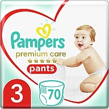 Kup Pieluchomajtki rozmiar 3 (6-11kg), 70 szt. - Pampers Premium Care Pants
