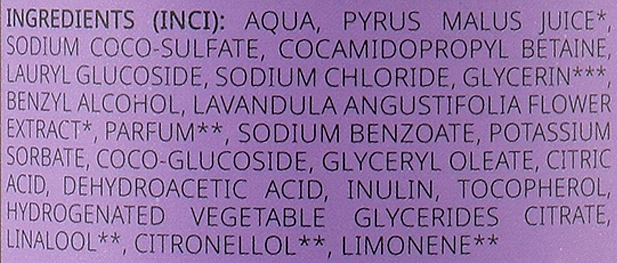 Żel pod prysznic - Benecos Shower Gel Organic Lavender — Zdjęcie N3