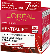 Przeciwzmarszczkowy krem z elastyną - L'Oreal Paris Revitalift Anti-Wrinkle + Strongly Firming Day Cream — Zdjęcie N2