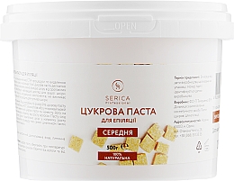 100% naturalna pasta cukrowa do depilacji - Serica — Zdjęcie N2