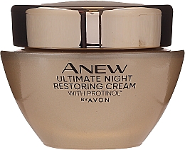 Ujędrniający krem do twarzy na noc z protinolem - Anew Ultimate Night Restoring Cream With Protinol — Zdjęcie N6