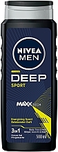 Żel pod prysznic - NIVEA MEN Deep Sport — Zdjęcie N1