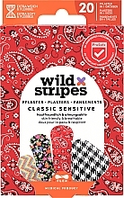 Kup Zestaw plastrów, 20 szt. - Wild Stripes Plasters Classic Sensitive Fashion