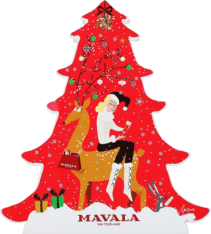 Zestaw - Mavala Winter Magic Tree Kit (h/cr/50ml + lip balm/4.5g) — Zdjęcie N1