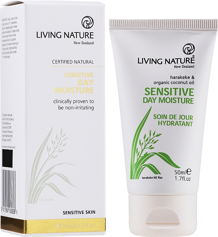 Krem do twarzy na dzień - Living Nature Sensitive Day Moisture Cream — Zdjęcie N2