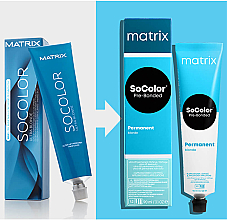 Rozjaśniająca farba do włosów - Matrix Socolor Ultra Blonde Ultra-Lift Permanent Cream Color — Zdjęcie N3