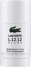 Kup Lacoste Eau De L.12.12 Blanc - Perfumowany dezodorant w sztyfcie