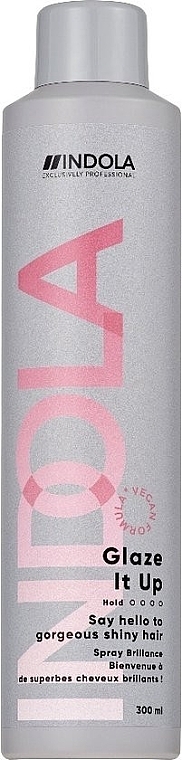 Spray nabłyszczający do włosów - Indola Smooth Glaze It Up Shine Spray — Zdjęcie N1