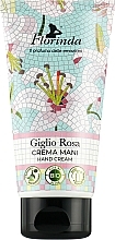 Krem do rak Różowa Lilia - Florinda Mosaici Italiani Hand Cream — Zdjęcie N1