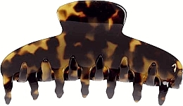 Spinka do włosów krab NZ0003T, panterka - Janeke Hair Claw Clip Leopard Big — Zdjęcie N1