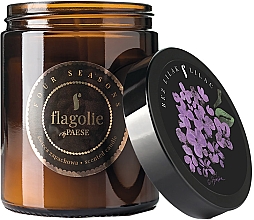 Kup Naturalna świeca zapachowa w szkle Bez - Flagoli Lilac Scented Candle