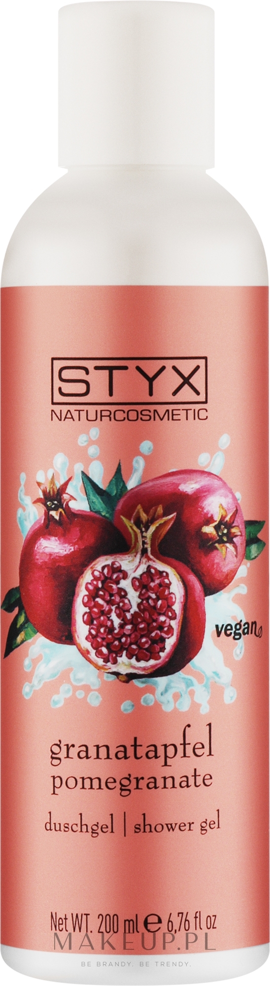 Żel pod prysznic z granatem - Styx Naturcosmetic Aroma Derm Pomegranate Shower Gel — Zdjęcie 200 ml