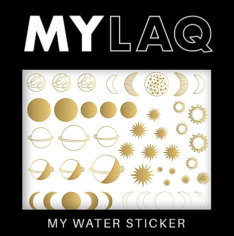 Naklejki na paznokcie Planety - MylaQ My Water Sticker  — Zdjęcie N1