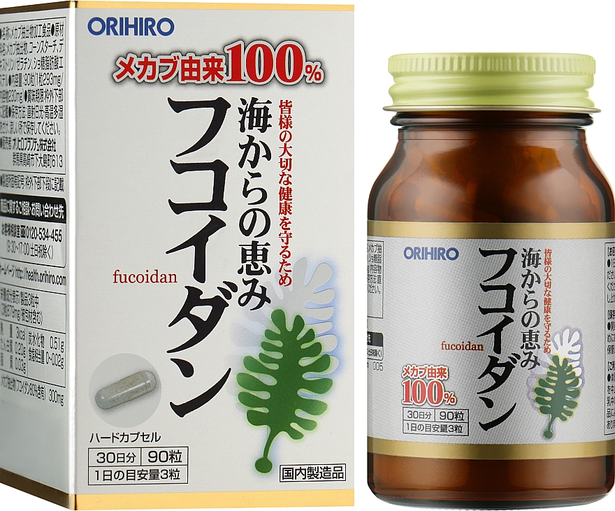 Suplement diety Fucoidan - Orihiro — Zdjęcie N2